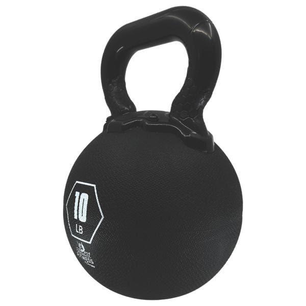 Champion Sports 10 LB Rhino Rubber Kettle Bell RKB10