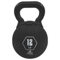Champion Sports 12 LB Rhino Rubber Kettle Bell RKB12
