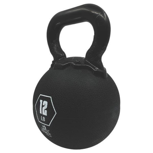 Champion Sports 12 LB Rhino Rubber Kettle Bell RKB12