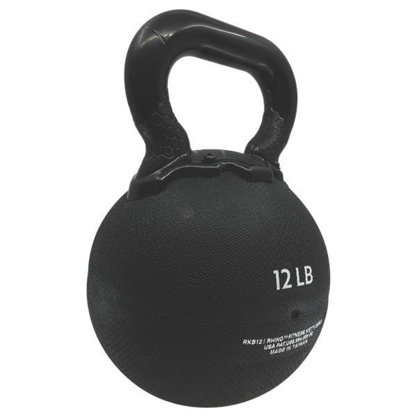 Champion Sports 12 LB Rhino Rubber Kettle Bell RKB12