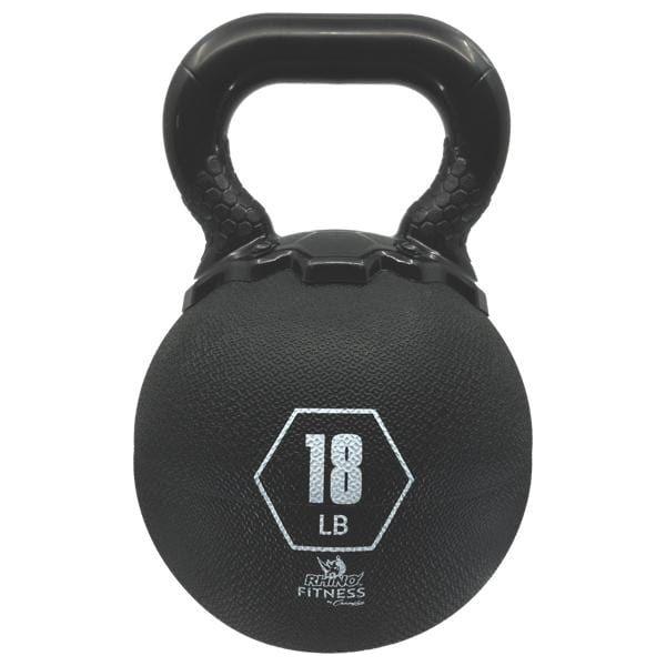 Champion Sports 18 LB Rhino Rubber Kettle Bell RKB18