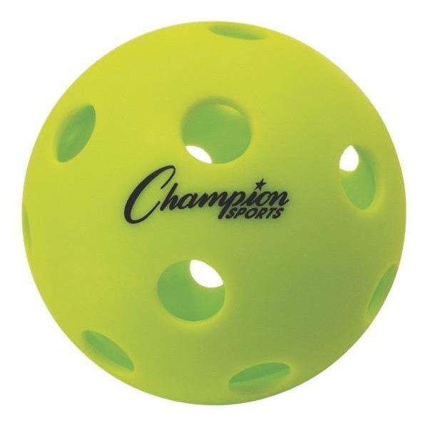 Champion Sports USAPA Injection Molded Indoor Pickleball PB6IMISET
