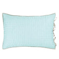 Chenevard Pebble & Duck Egg Silk Standard Pillow Sham Sham By Designers Guild