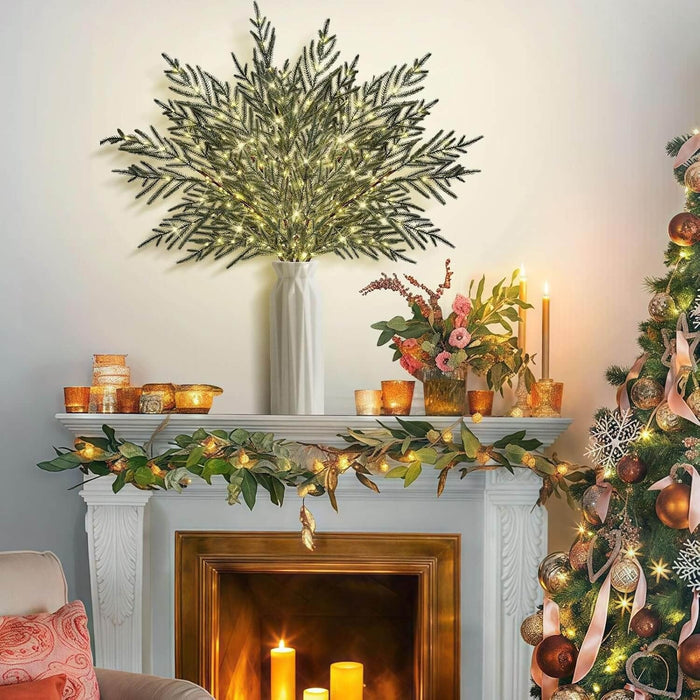Christmas Norfolk Pine Branches