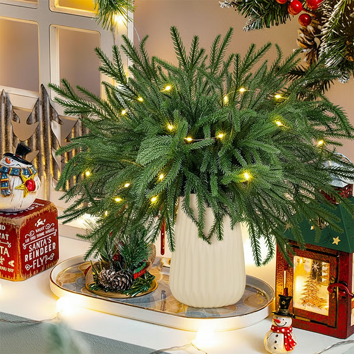 Christmas Norfolk Pine Branches