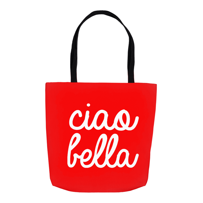 Ciao Bella Tote Bag - Red