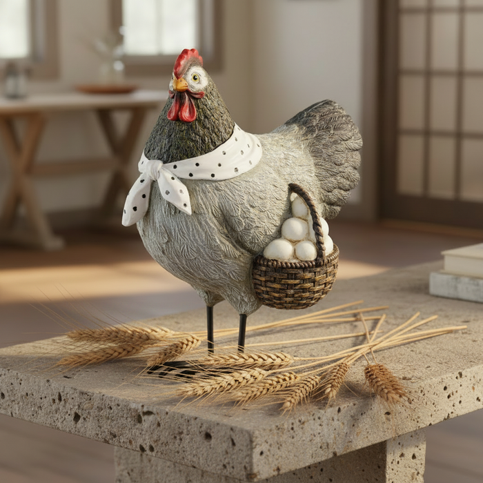 CLUCK & COLLECT RESIN HEN