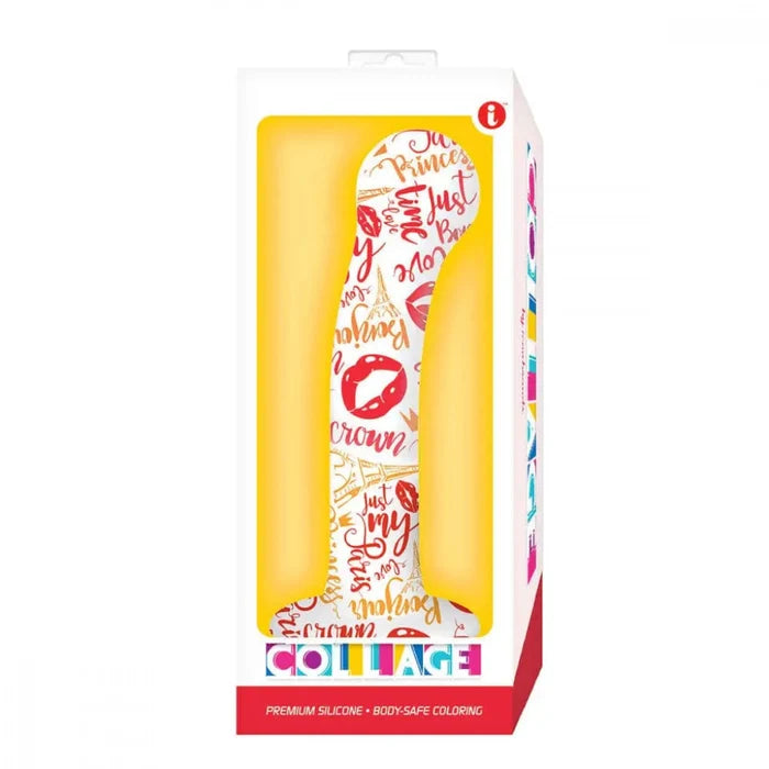Collage I Remember Paris G Spot Silicone Dildo - Rolik®