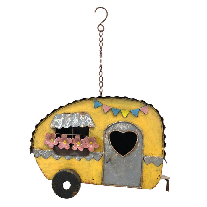 Colourful Caravan Hanging Bird house