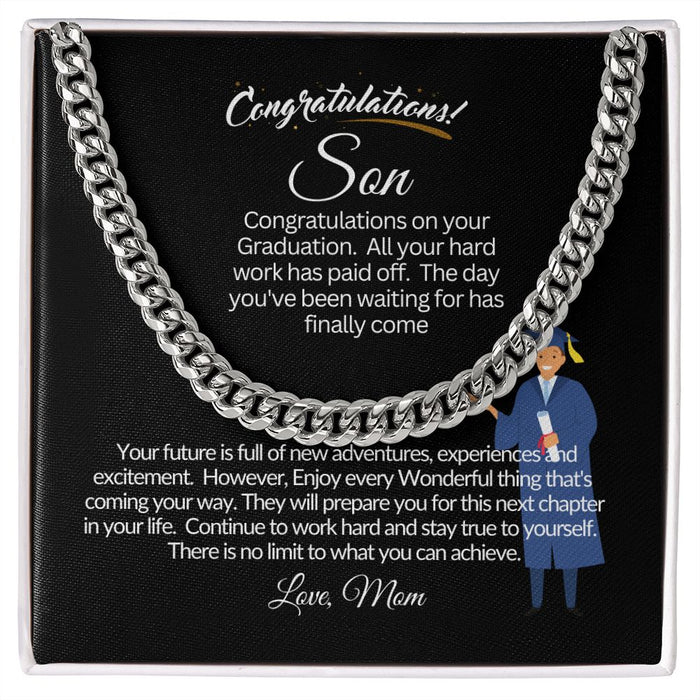 Congratulations Son-Cuban Link Chain💕