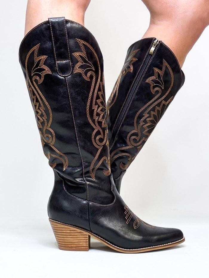 Corky's Black Just In Case Boots - Macoma Boutique303 Mules & Boots