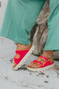 Corky's Pink Orange Rumor Has It Sandals - Macoma Boutique304 Sandals