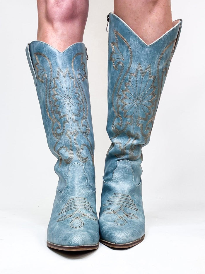 Corky's Turquoise Just In Case Boots - Macoma Boutique303 Mules & Boots