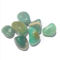 Tumbled green Aventurine stones
