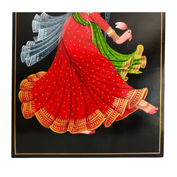 Dancing Beauty Nirmal Painting of a woman gracefully dancing.