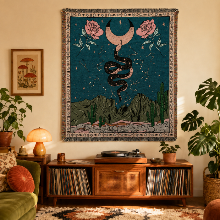 Desert Moon Tapestry