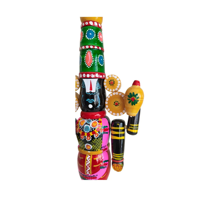 Divine Grace of Lord Balaji – Etikoppaka Lacquerware   Etikoppaka Lacquerware
