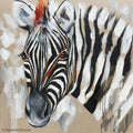 Donilo The Zebra 4pc Coaster set - Artist Lab