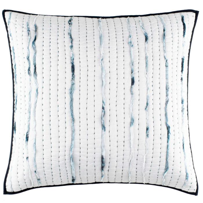 Draftsman Quilted Sham Sham By Annie Selke