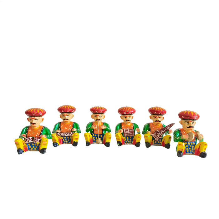 Drummer and Instrumental Ensemble Showpiece   Wooden Decorative