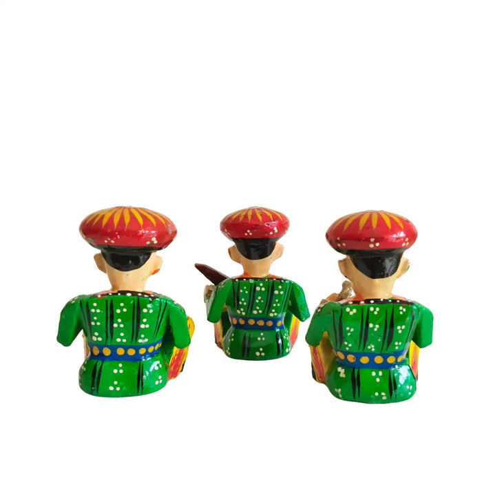Drummer and Instrumental Ensemble Showpiece   Wooden Decorative