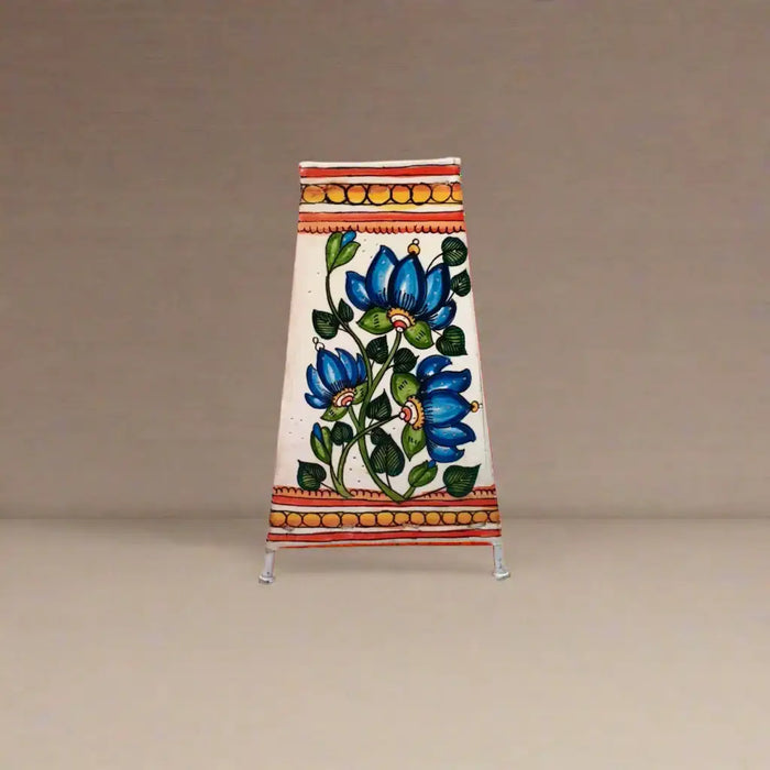 Elegant Lotus Leather Puppetry Wall Décor  | Bed Lamp   Leather Paintings