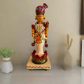 Etikoppaka Goddess Lakshmi in Padmasana – Traditional Wooden Idol   Etikoppaka Lacquerware
