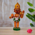 Etikoppaka Little Hanuman Wooden Statue   Etikoppaka Lacquerware