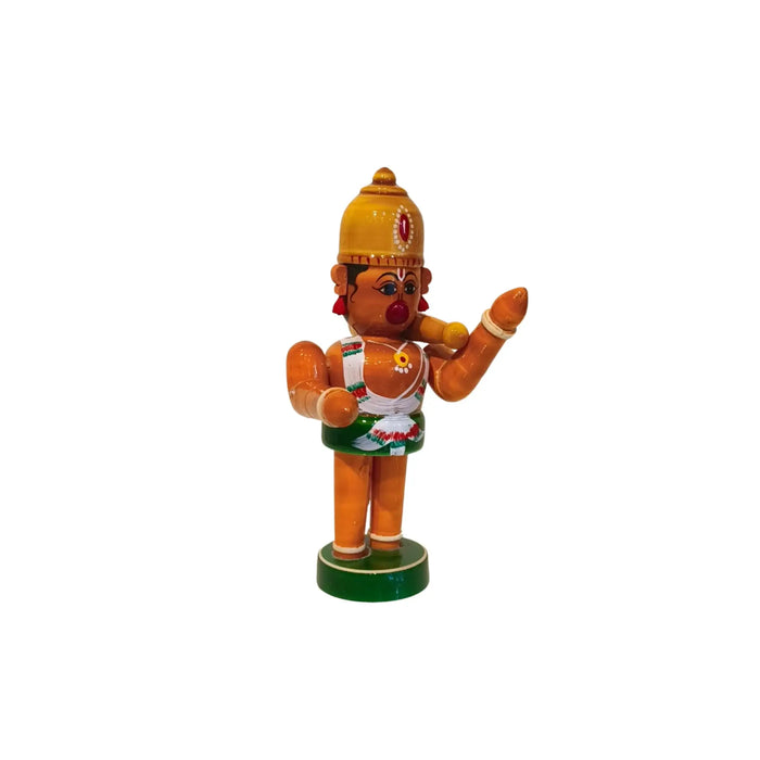 Etikoppaka Little Hanuman Wooden Statue   Etikoppaka Lacquerware