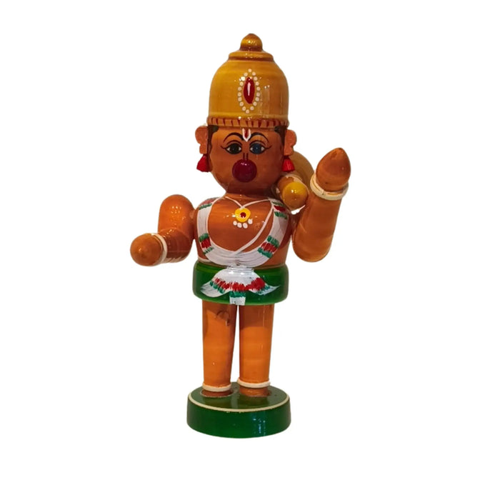 Etikoppaka Little Hanuman Wooden Statue   Etikoppaka Lacquerware
