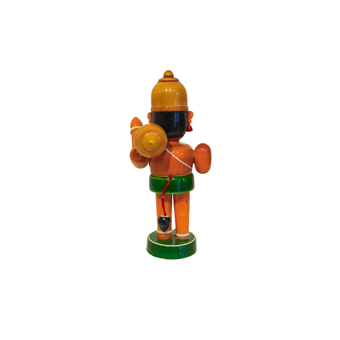 Etikoppaka Little Hanuman Wooden Statue   Etikoppaka Lacquerware
