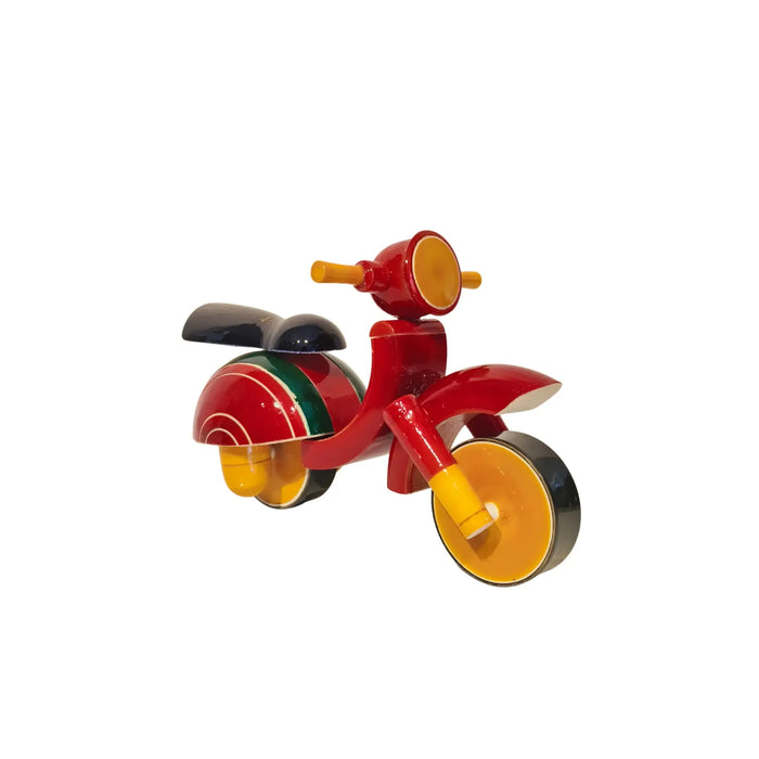 Etikoppaka Wooden Scooter Decor - Handmade Lacquerware Toy   Etikoppaka Lacquerware