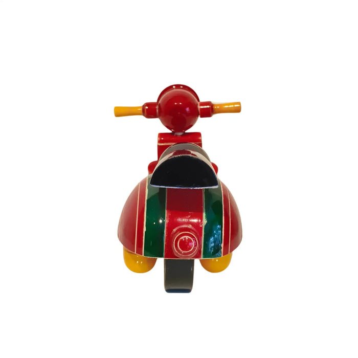 Etikoppaka Wooden Scooter Decor - Handmade Lacquerware Toy   Etikoppaka Lacquerware