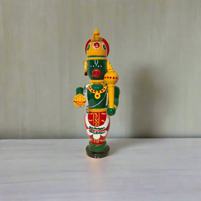 Etikoppaka Handcrafted Wooden Statues of Hanuman   Etikoppaka Lacquerware