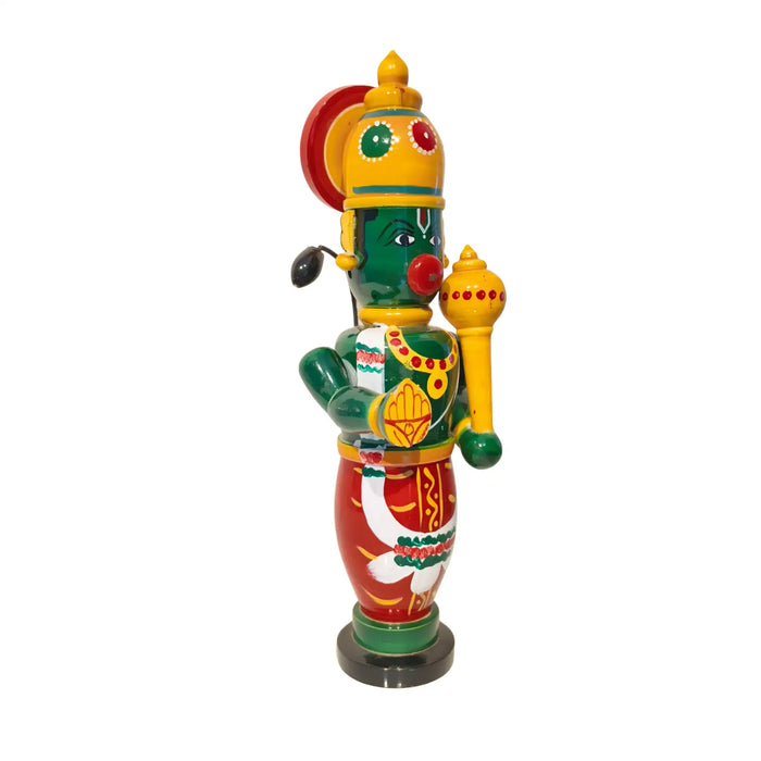 Etikoppaka Handcrafted Wooden Statues of Hanuman   Etikoppaka Lacquerware