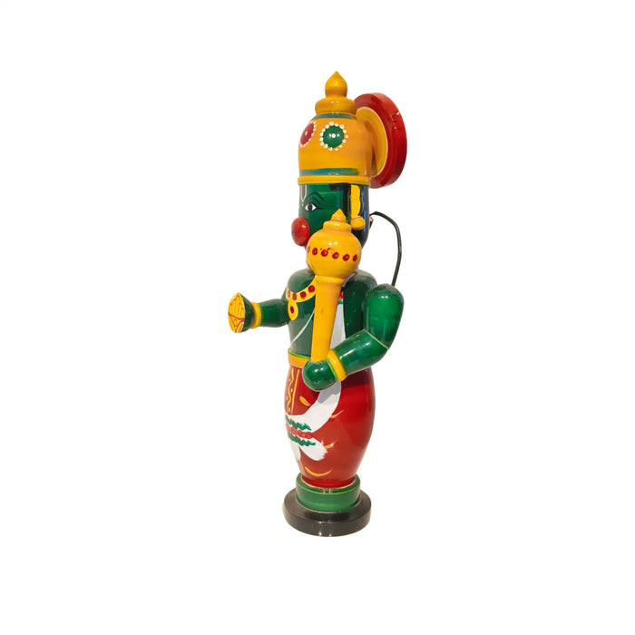 Etikoppaka Handcrafted Wooden Statues of Hanuman   Etikoppaka Lacquerware