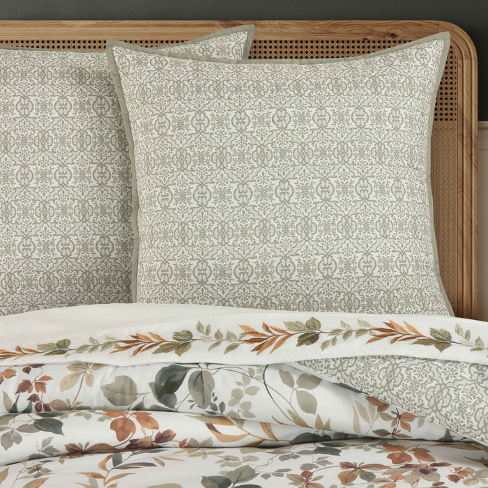 Evergreen Sage Euro Sham - Final Sale Euro Sham By US Office - Latest Bedding