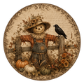 F008 Fall Scarecrow sign, Summer/Fall Sign