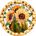 Fall Pumpkin Sign, Fall Design, Wreath Sign, Wreath Center, Wreath Attachment