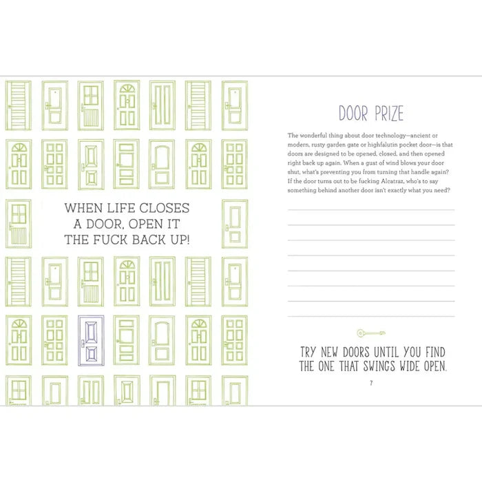 Find Your F*cking Happy: A Journal to Help Pave the Way for Positive Sh*t Ahead - Books