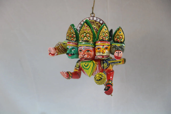 Five-Faced Hanuman Hanging – Divine Wall Art for Protection & Positivity Balaji varanasi