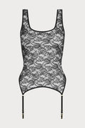 Flashback Lace Tank Top with Suspenders