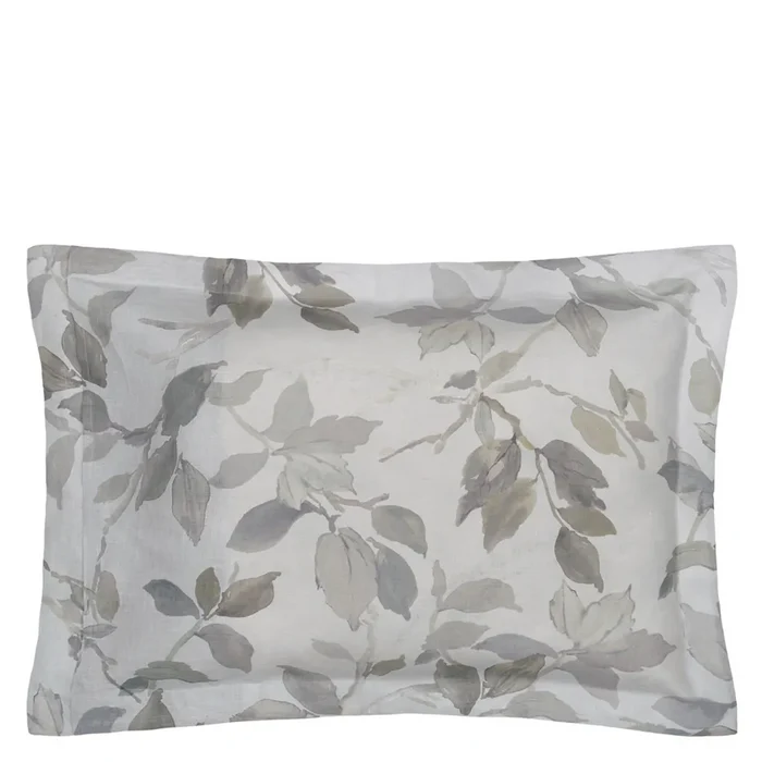 Fleurs Blanche Platinum Sham Sham By Designers Guild