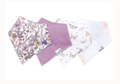 Flora  Bandana Bib Set Copper Pearl