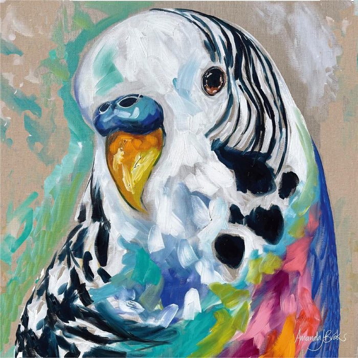 Flossie the Budgie Trivet - Artist Lab