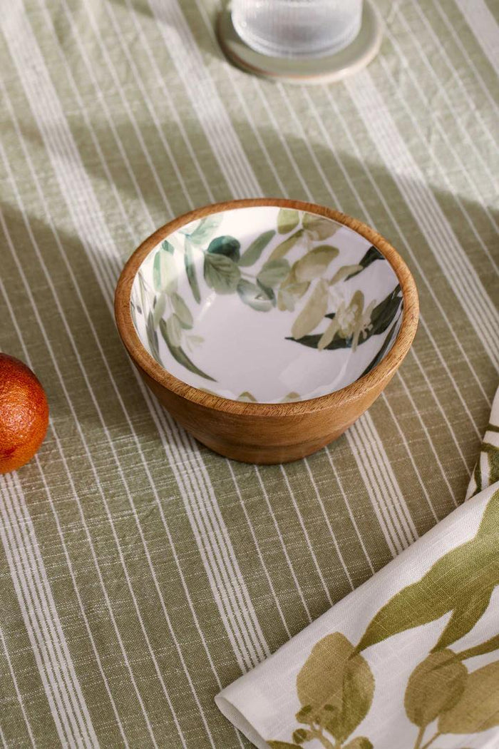 FRANKLIN FOLIAGE MANGOWOOD BOWL - SMALL