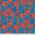 FreeSpirit Fabrics: Kaffe Fassett Collective August 2023 - Orange Paisley Dot Yardage SKU# PWBM090-ORANGE (A92213)