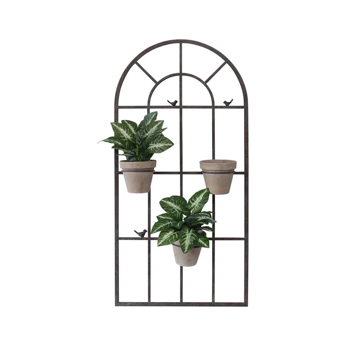 French Window Wall art W/ Removeable Pot holders
