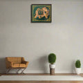 Gajendra - The Adorned Elephant Miniature Painting   Paintings