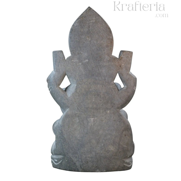 Ganesh Ji Statue in Soft Stone – Puja & Decorative Use belur shanker